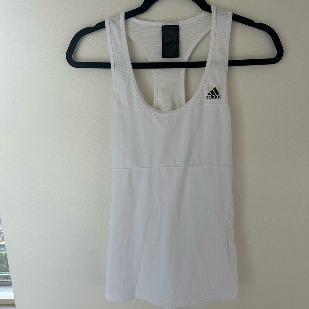 ❌not available❌ Adidas White Tank Top
